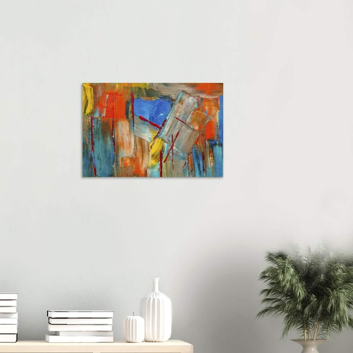 Da Vinci Abstract Wall art - Wood Prints - 40x60 cm / 16x24″ - 20 mm