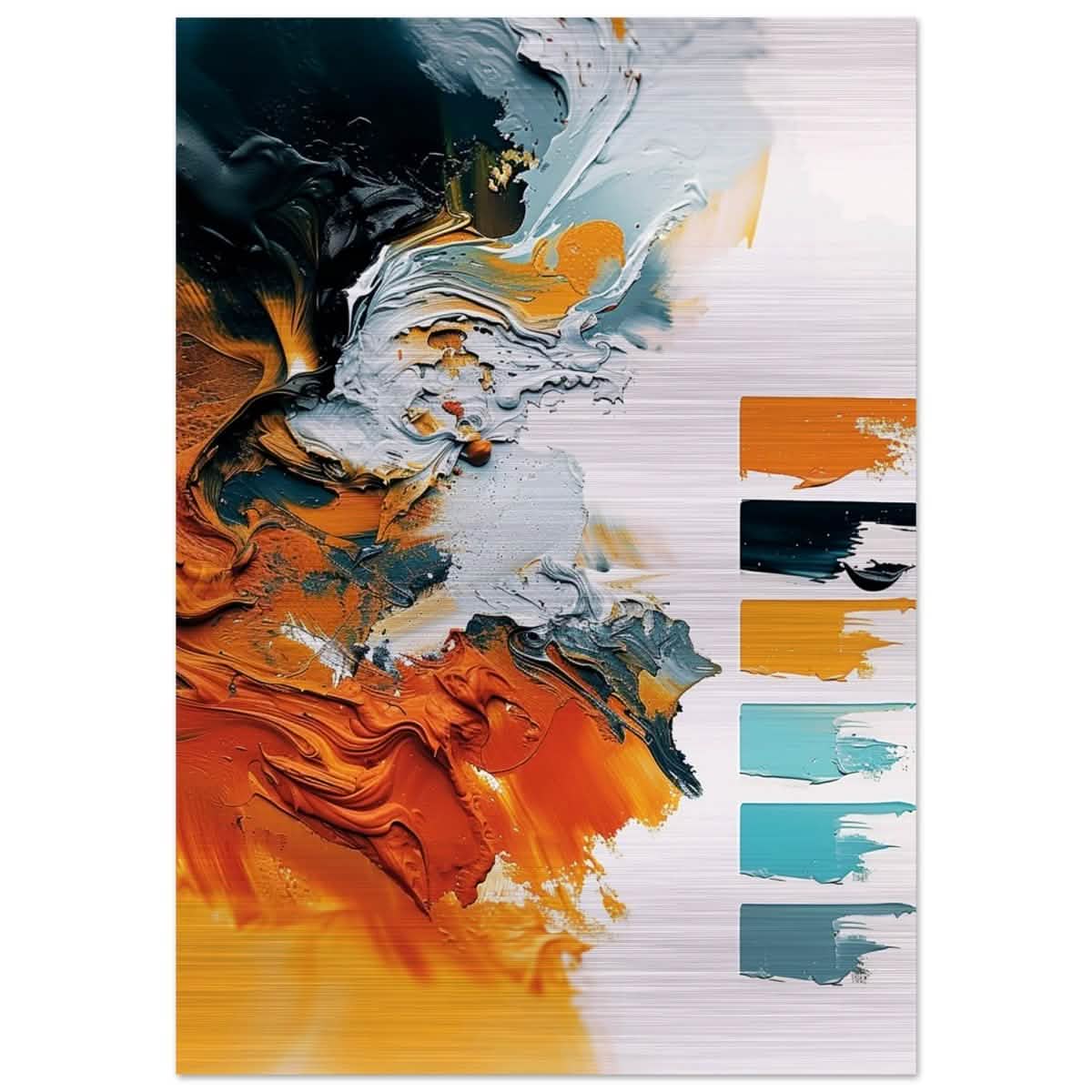 Da Vinci Abstract Wall art - Wood Prints - 60x90 cm / 24x36″ - 20 mm