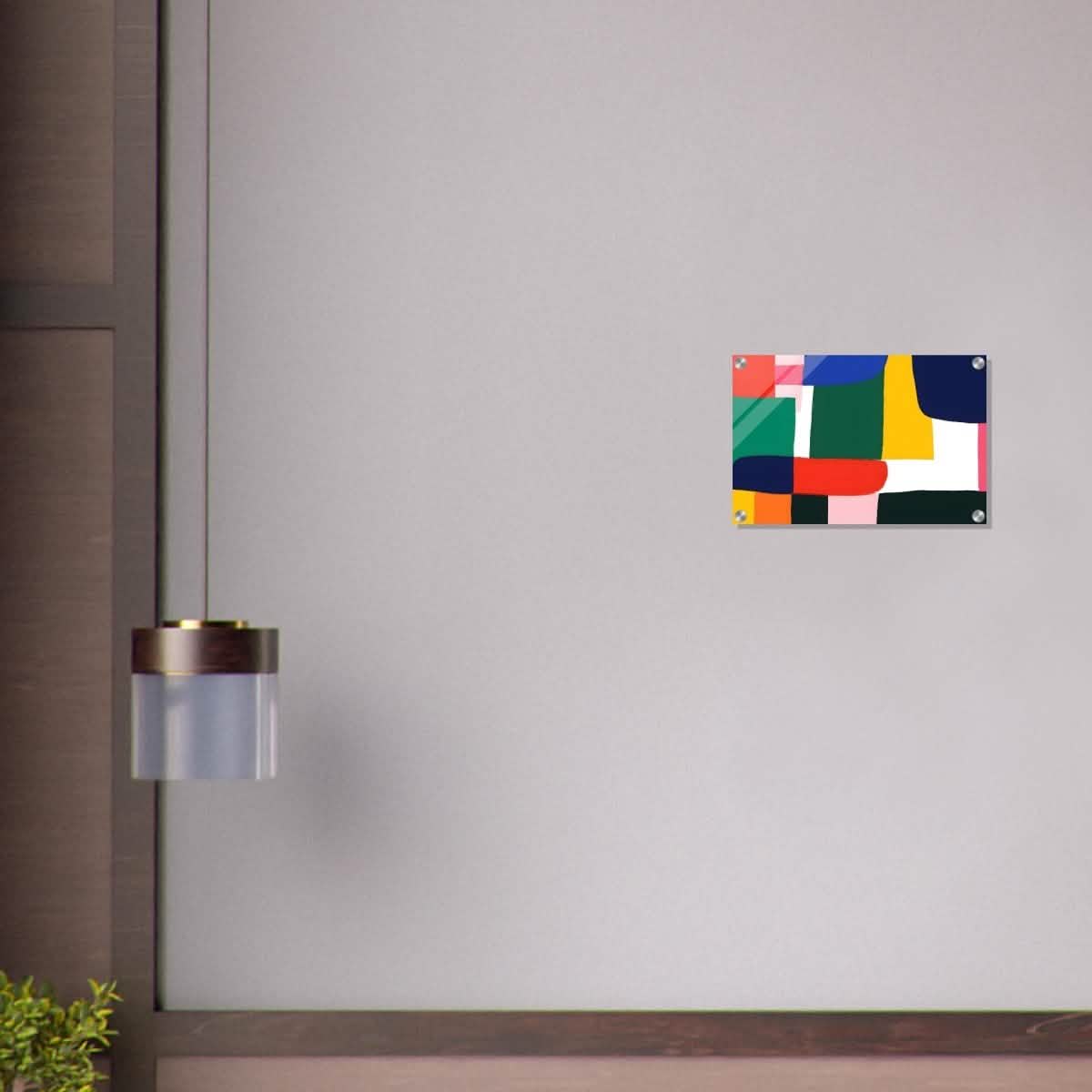 Da Vinci Abstract Wall Art - Acrylic Print - 30x45 cm / 12x18″ -