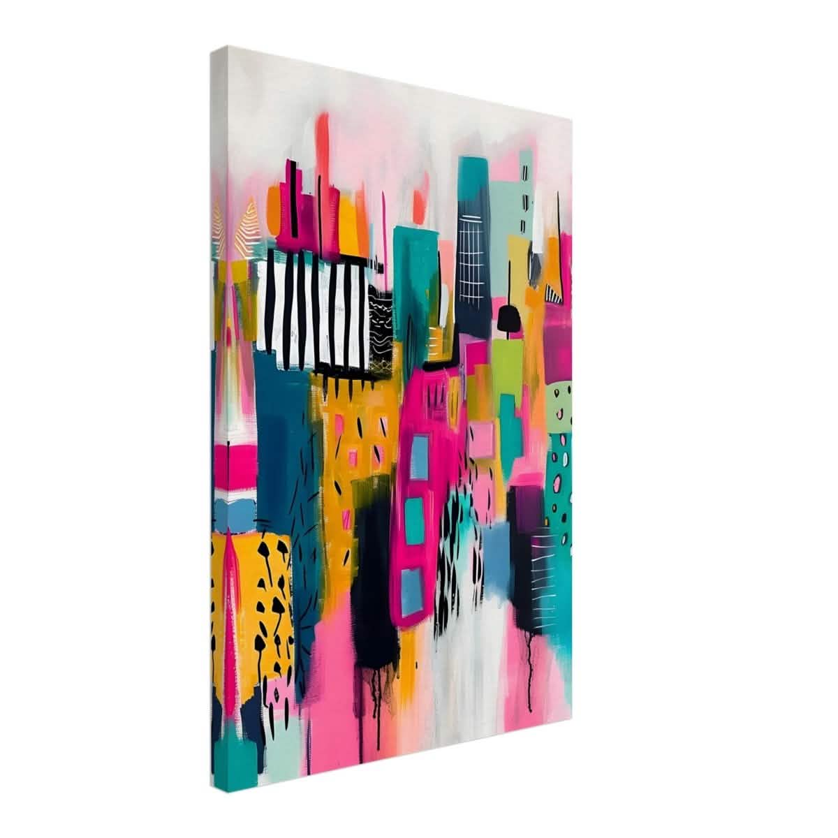 Da Vinci Abstract Wall Art - Canvas - 40x60 cm / 16x24″ - Slim