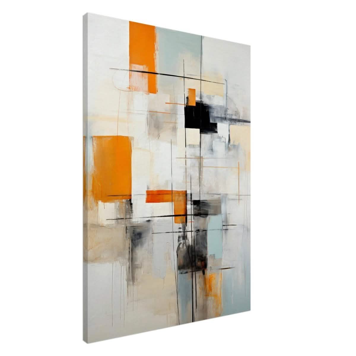 Da Vinci Abstract Wall Art - Canvas - 70x100 cm / 28x40″ - Slim