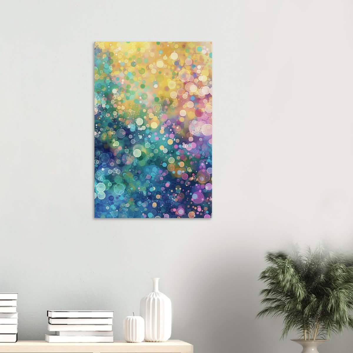 Da Vinci Abstract Wall art - Wood Prints - 50x75 cm / 20x30″ - 10 mm