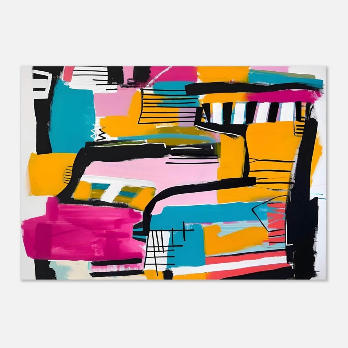 Da Vinci Abstract Wall Art - Aluminum Print - 70x100 cm / 28x40″ -