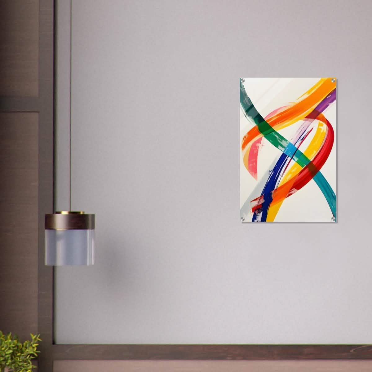 Da Vinci Abstract Wall art - Acrylic Print - 50x75 cm / 20x30″ -