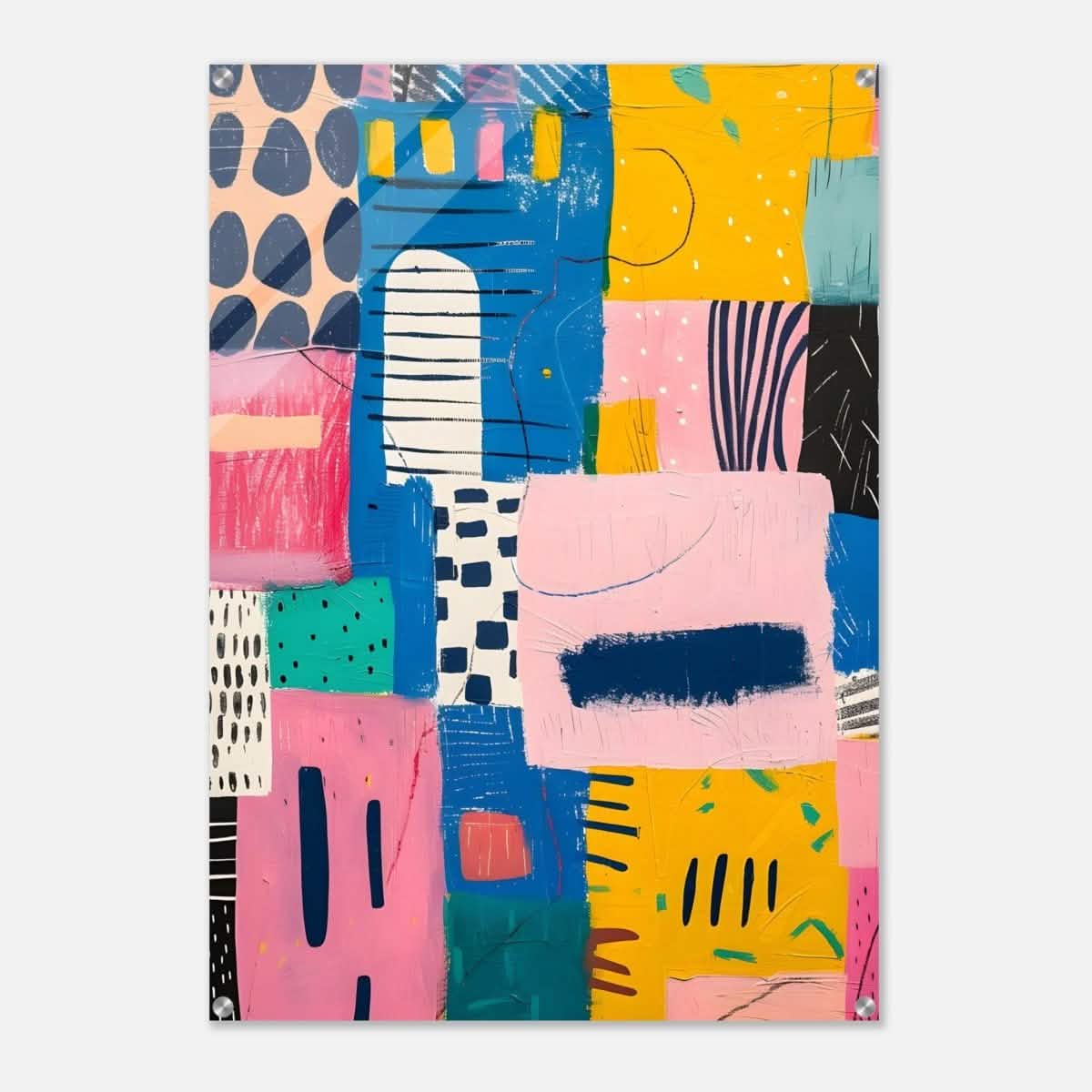 Da Vinci Abstract Wall art - Acrylic Print - 70x100 cm / 28x40″ -