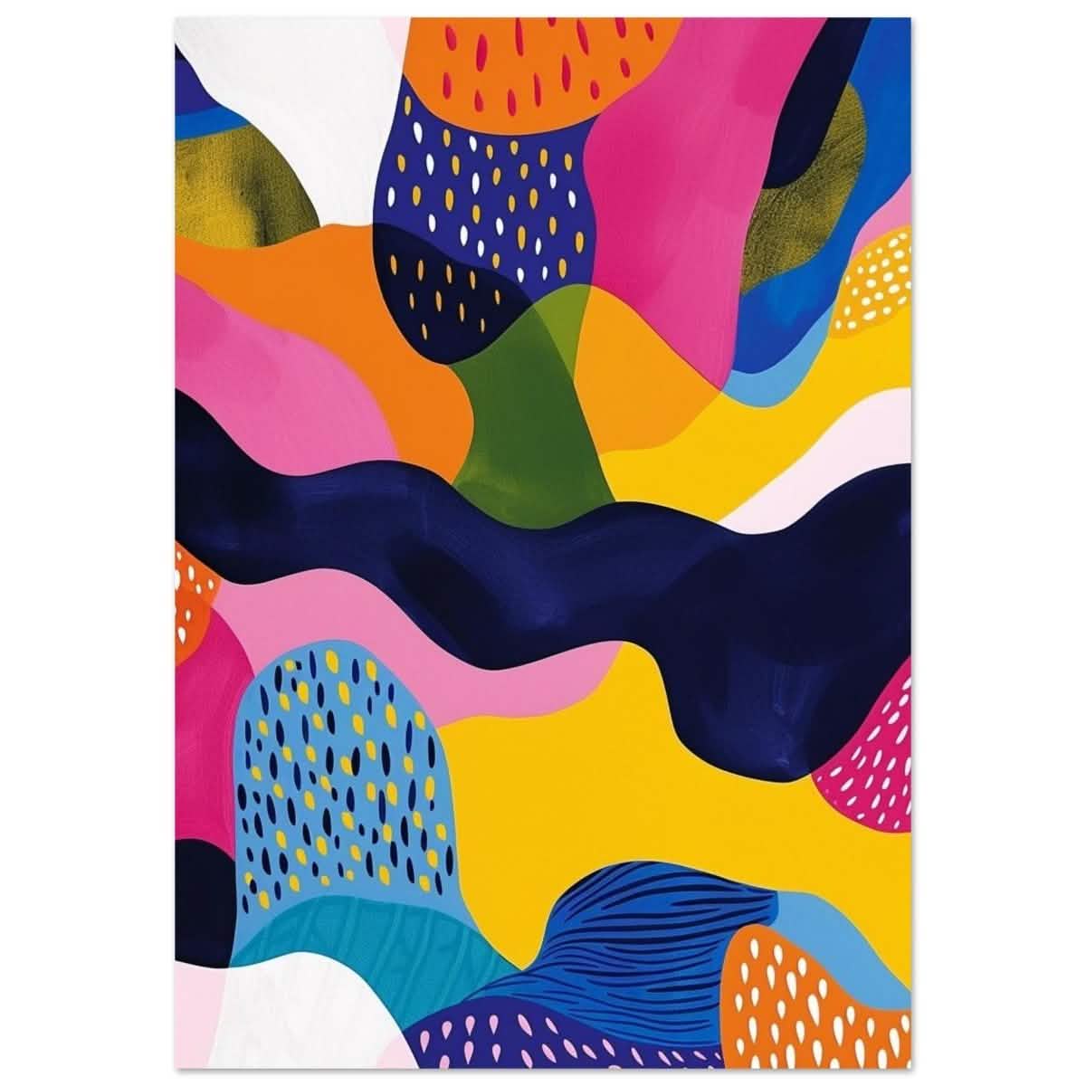 Da Vinci Abstract Wall art - Aluminum Print - 70x100 cm / 28x40″ -