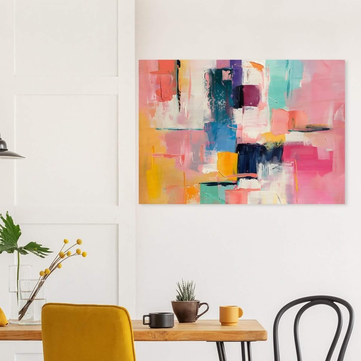 Da Vinci Abstract Wall art - Wood Prints - 70x100 cm / 28x40″ - 10 mm