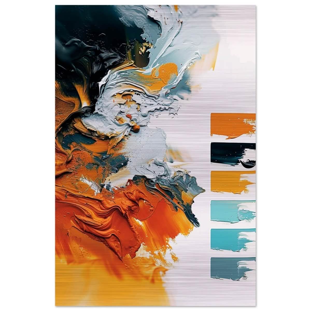 Da Vinci Abstract Wall art - Wood Prints - 60x90 cm / 24x36″ - 20 mm