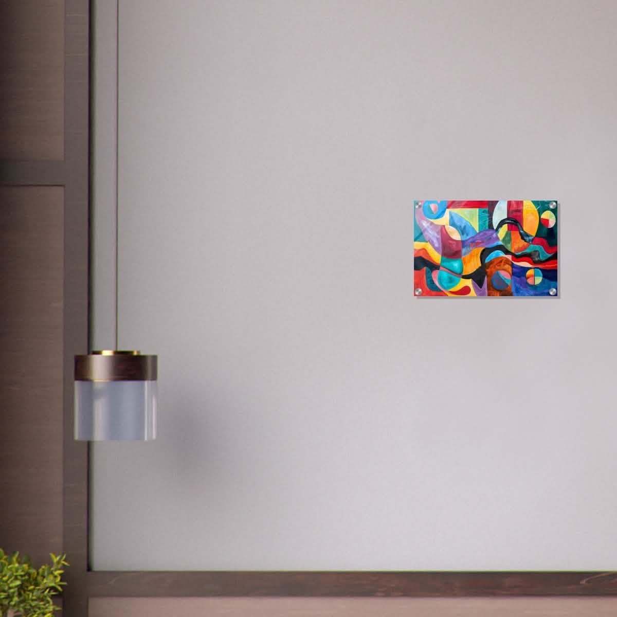 Da Vinci Abstract Wall Art - Acrylic Print - 30x45 cm / 12x18″ -