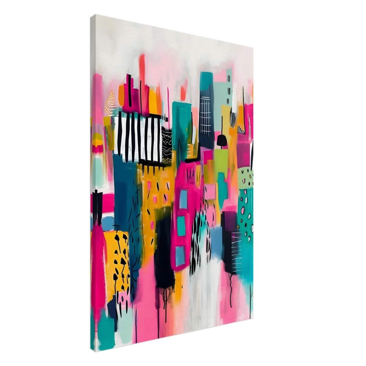 Da Vinci Abstract Wall Art - Canvas - 60x90 cm / 24x36″ - Slim