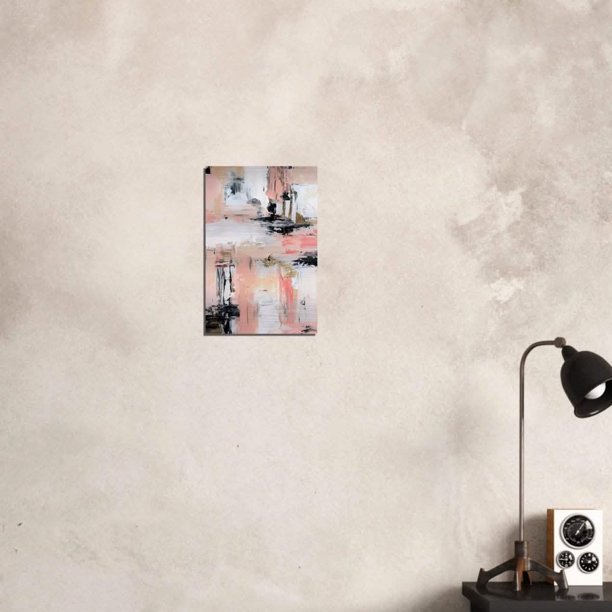 Da Vinci Abstract Wall art - Brushed Aluminum Print - 30x45 cm / 12x18″ -