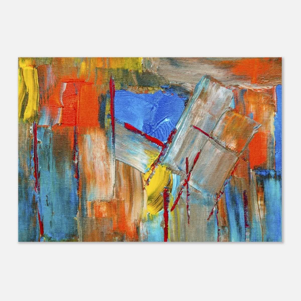 Da Vinci Abstract Wall art - Aluminum Print - 70x100 cm / 28x40″ -