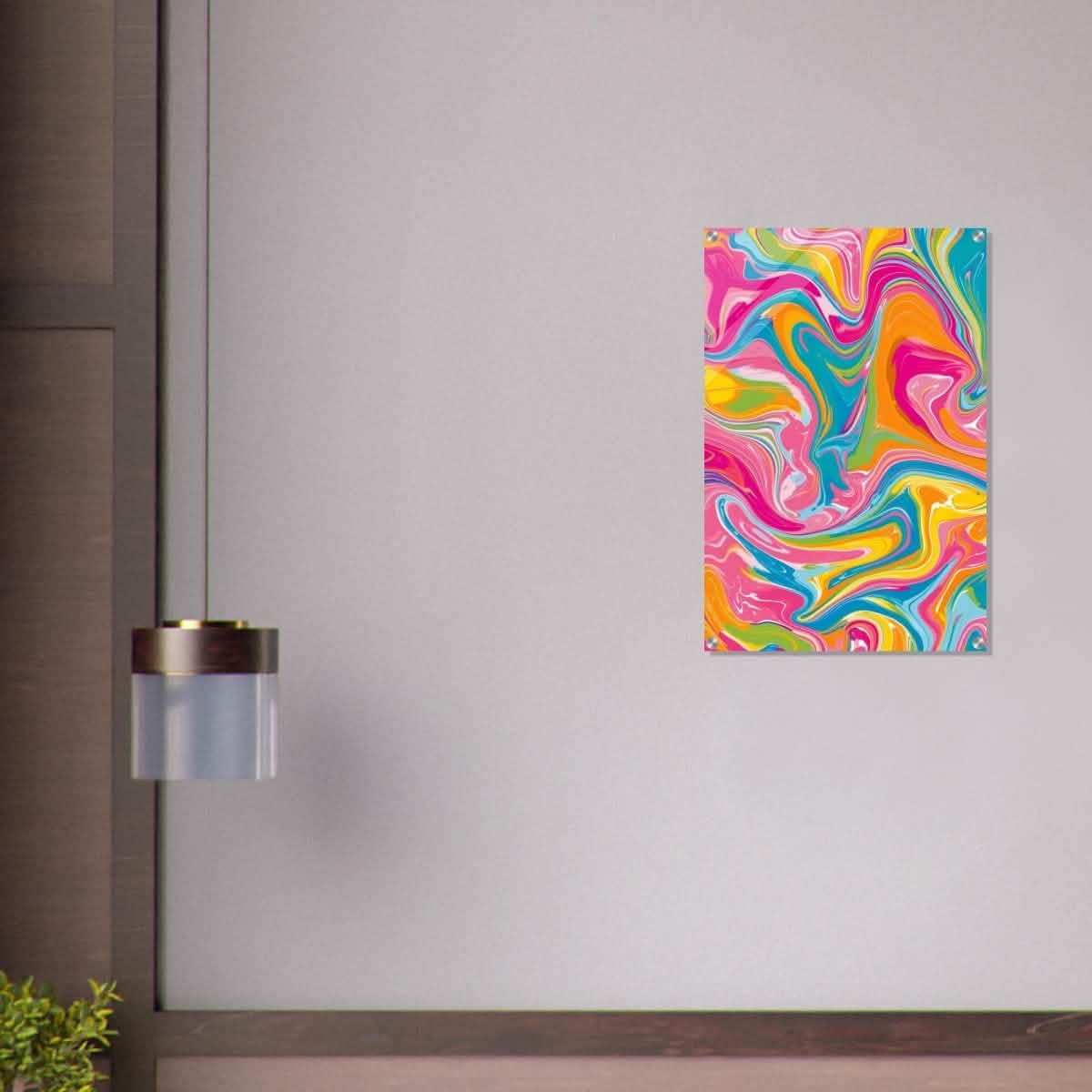 Da Vinci Abstract Wall art - Acrylic Print - 50x75 cm / 20x30″ -