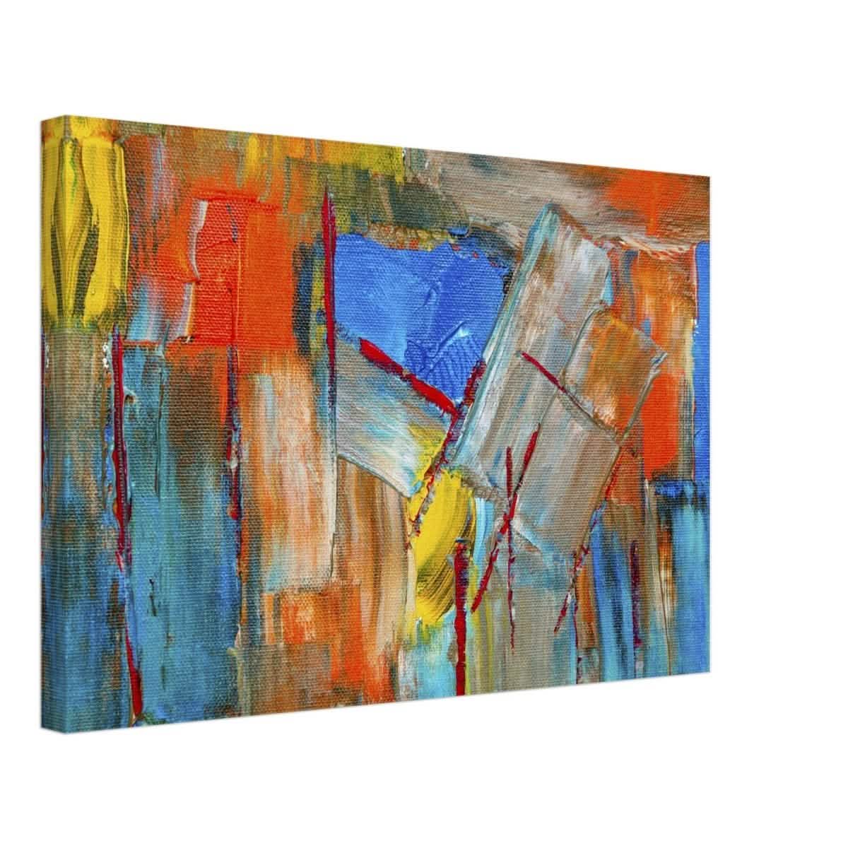 Da Vinci Abstract Wall art - Canvas - 40x60 cm / 16x24″ - Thick