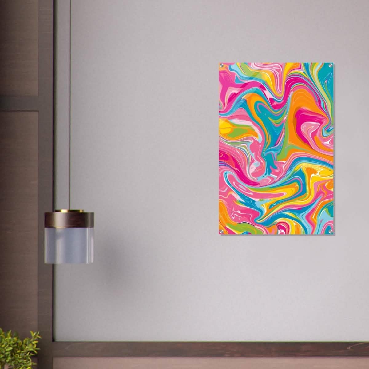 Da Vinci Abstract Wall art - Acrylic Print - 60x90 cm / 24x36″ -