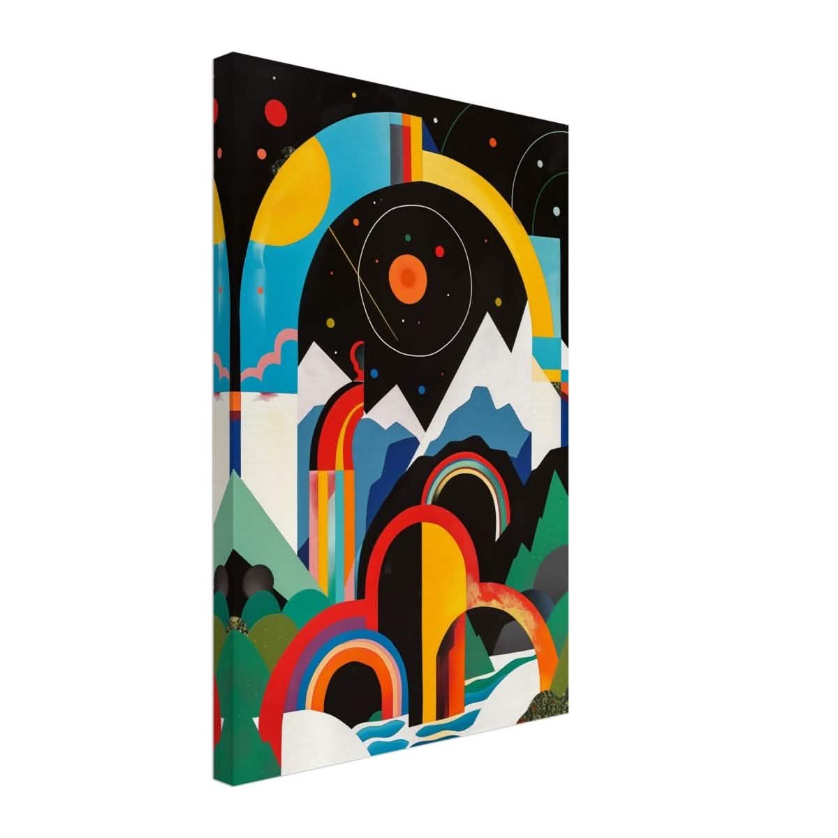 Da Vinci Abstract Wall Art - Canvas - 40x60 cm / 16x24″ - Thick