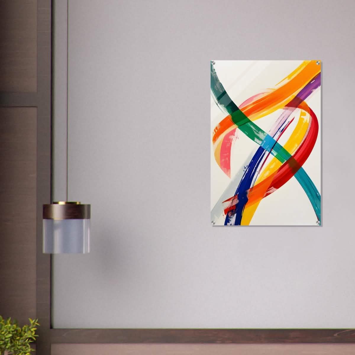 Da Vinci Abstract Wall art - Acrylic Print - 60x90 cm / 24x36″ -