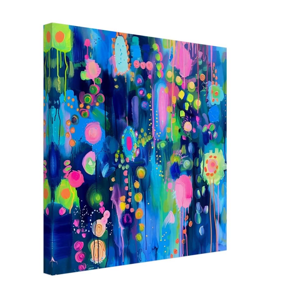 Da Vinci Abstract Wall Art - Canvas - 40x40 cm / 16x16″ - Slim