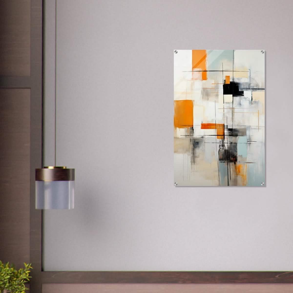 Da Vinci Abstract Wall Art - Acrylic Print - 60x90 cm / 24x36″ -