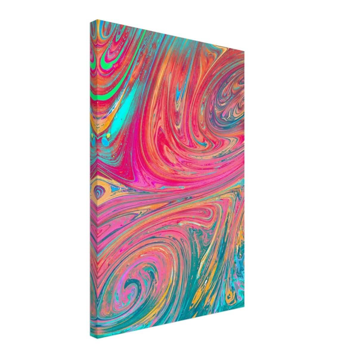 Da Vinci Abstract Wall Art - Canvas - 40x60 cm / 16x24″ - Slim