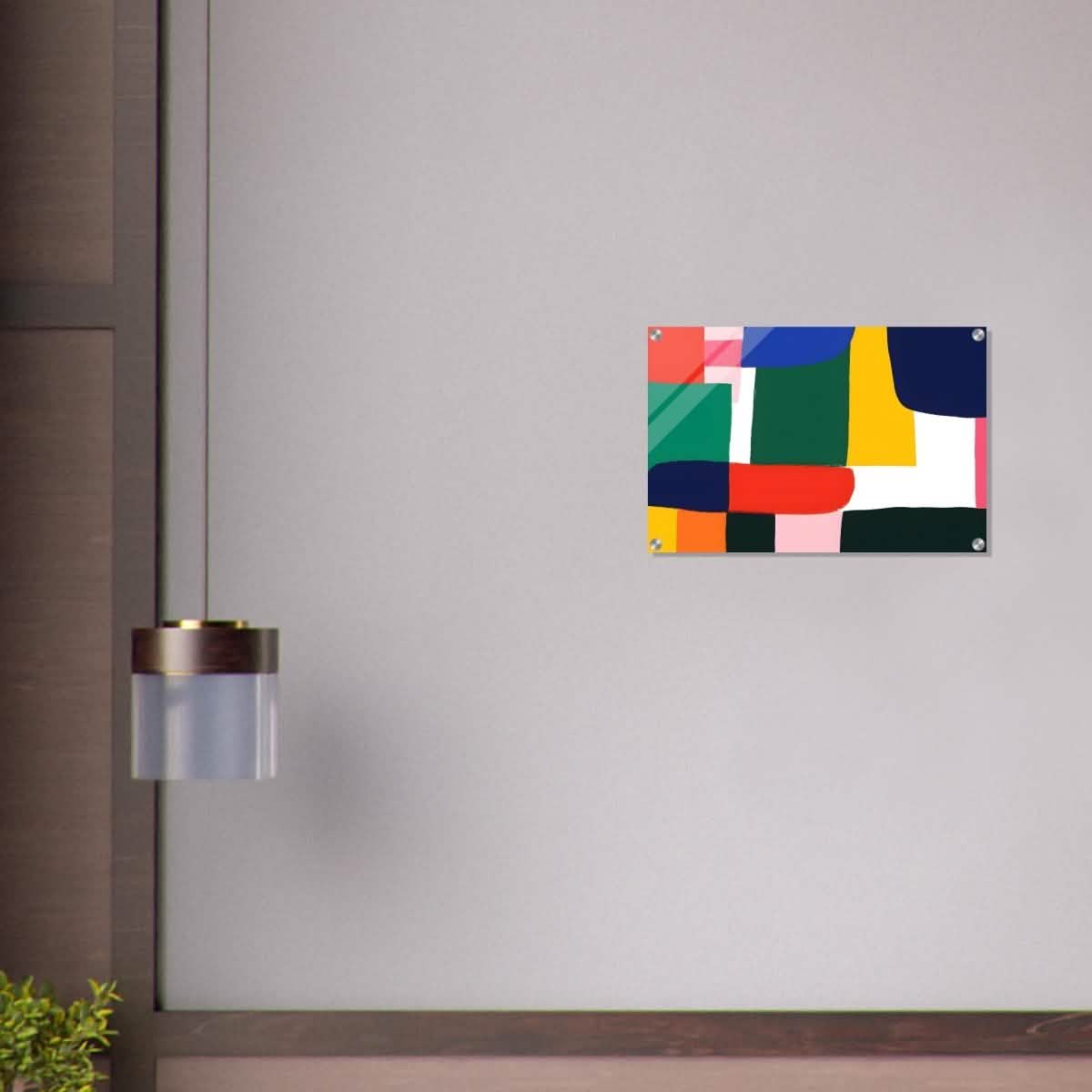 Da Vinci Abstract Wall Art - Acrylic Print - 40x60 cm / 16x24″ -