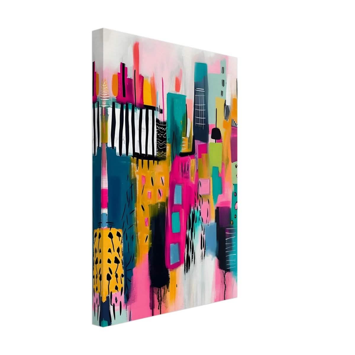 Da Vinci Abstract Wall Art - Canvas - 30x45 cm / 12x18″ - Thick