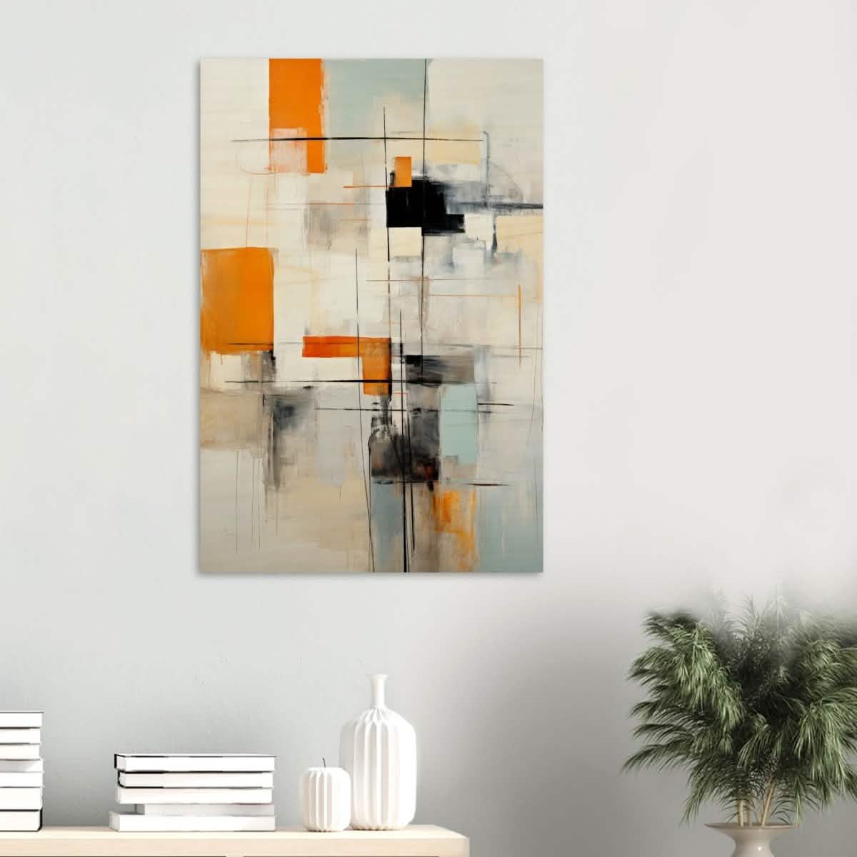 Da Vinci Abstract Wall Art - Wood Prints - 60x90 cm / 24x36″ - 20 mm