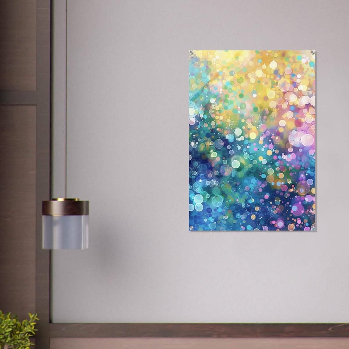 Da Vinci Abstract Wall art - Acrylic Print - 70x100 cm / 28x40″ -