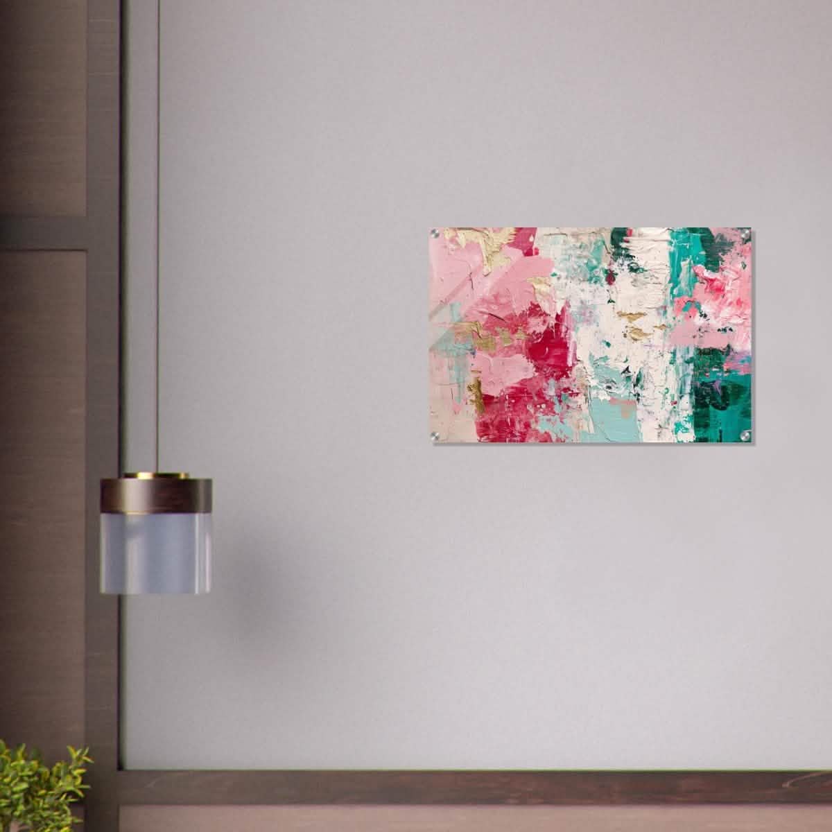 Da Vinci Abstract Wall Art - Acrylic Print - 50x75 cm / 20x30″ -