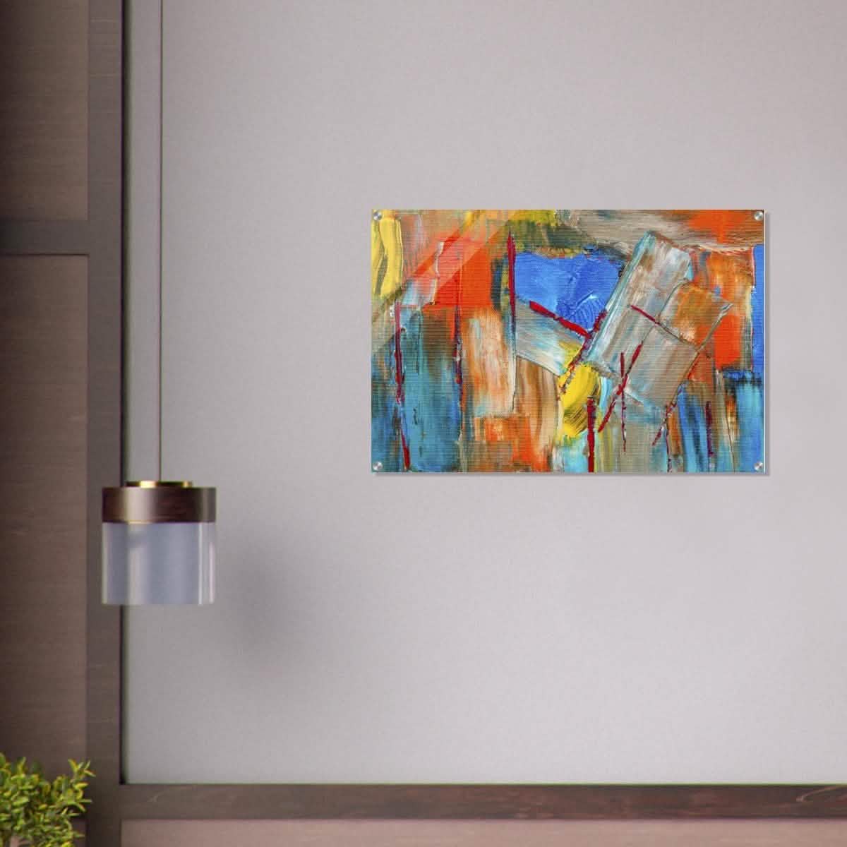 Da Vinci Abstract Wall art - Acrylic Print - 60x90 cm / 24x36″ -