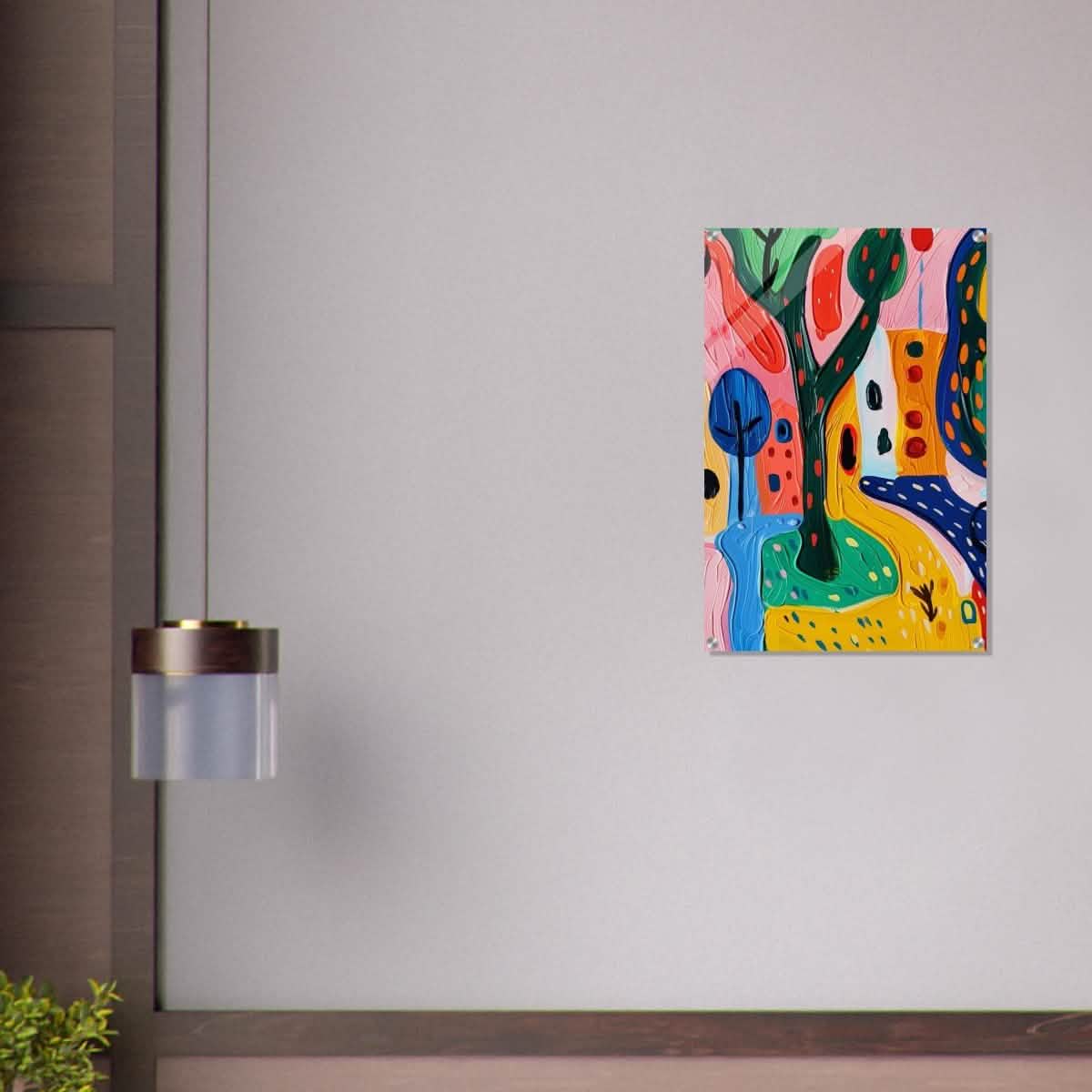 Da Vinci Abstract Wall art - Acrylic Print - 50x75 cm / 20x30″ -