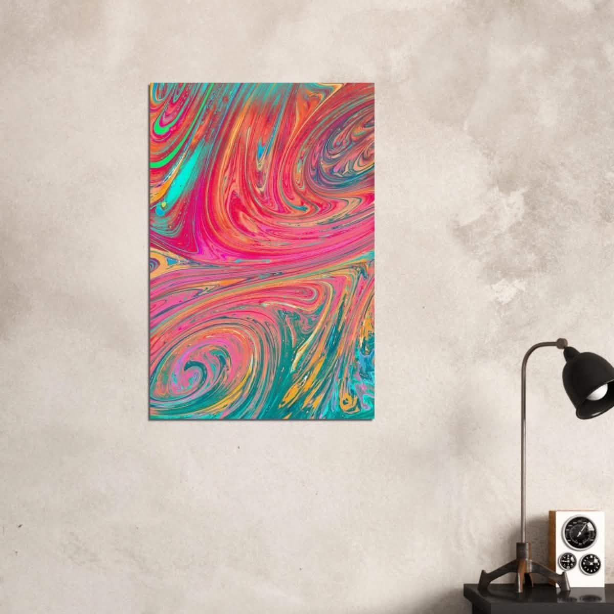 Da Vinci Abstract Wall Art - Wood Prints - 60x90 cm / 24x36″ - 20 mm