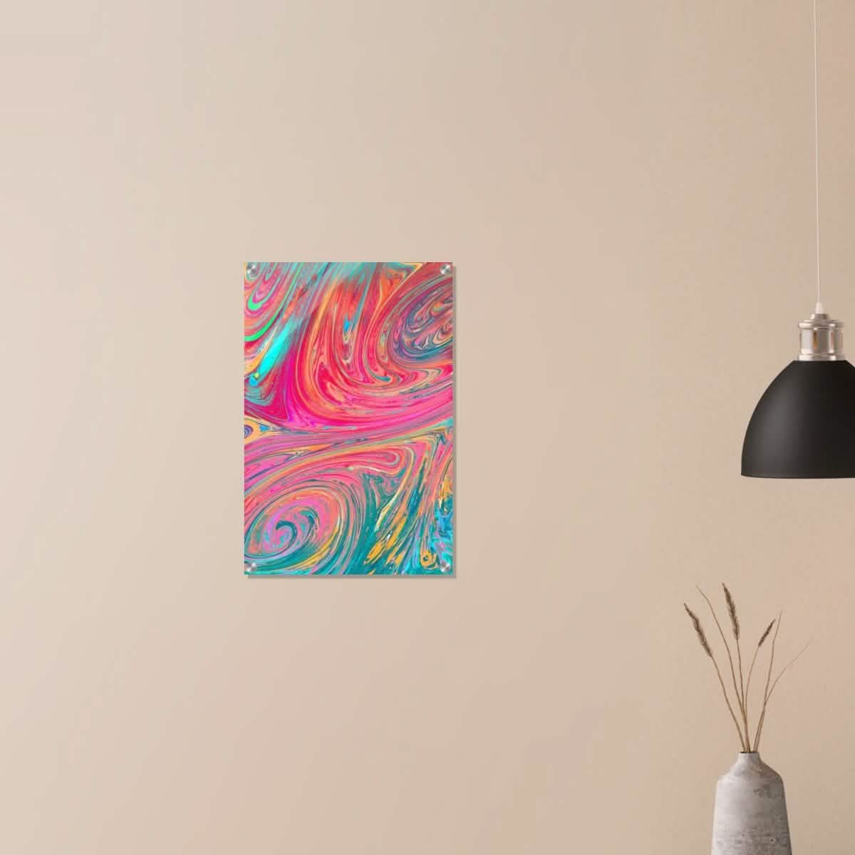 Da Vinci Abstract Wall Art - Acrylic Print - 40x60 cm / 16x24″ -