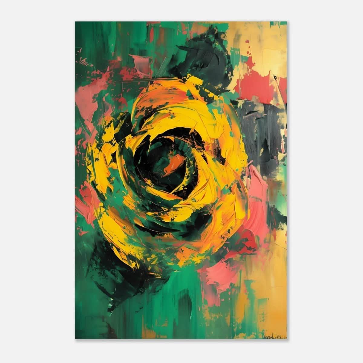 Da Vinci Abstract Wall Art - Aluminum Print - 50x75 cm / 20x30″ -