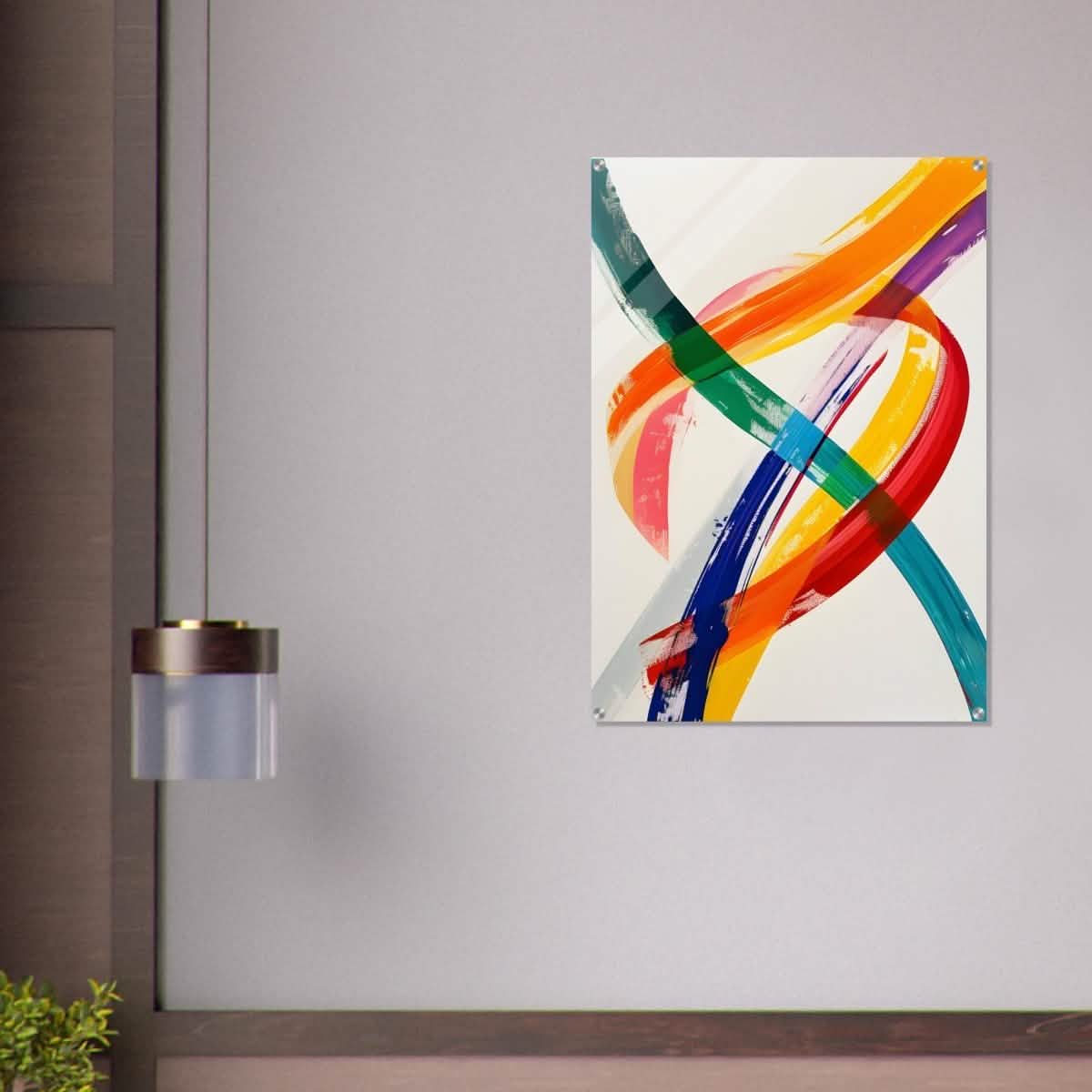 Da Vinci Abstract Wall art - Acrylic Print - 70x100 cm / 28x40″ -