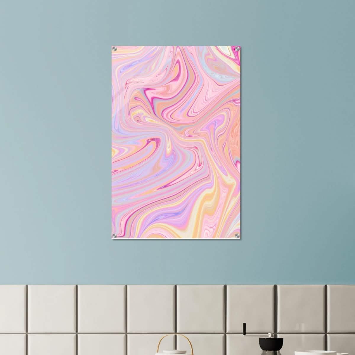 Da Vinci Abstract Wall Art - Acrylic Print - 60x90 cm / 24x36″ -