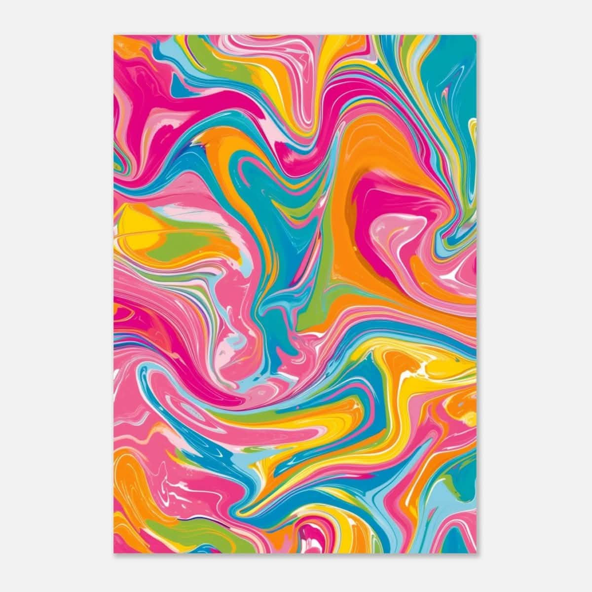 Da Vinci Abstract Wall art - Aluminum Print - 70x100 cm / 28x40″ -