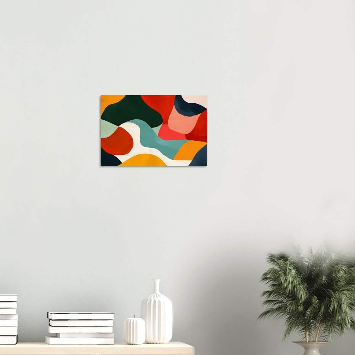 Da Vinci Abstract Wall Art - Wood Prints - 30x45 cm / 12x18″ - 10 mm