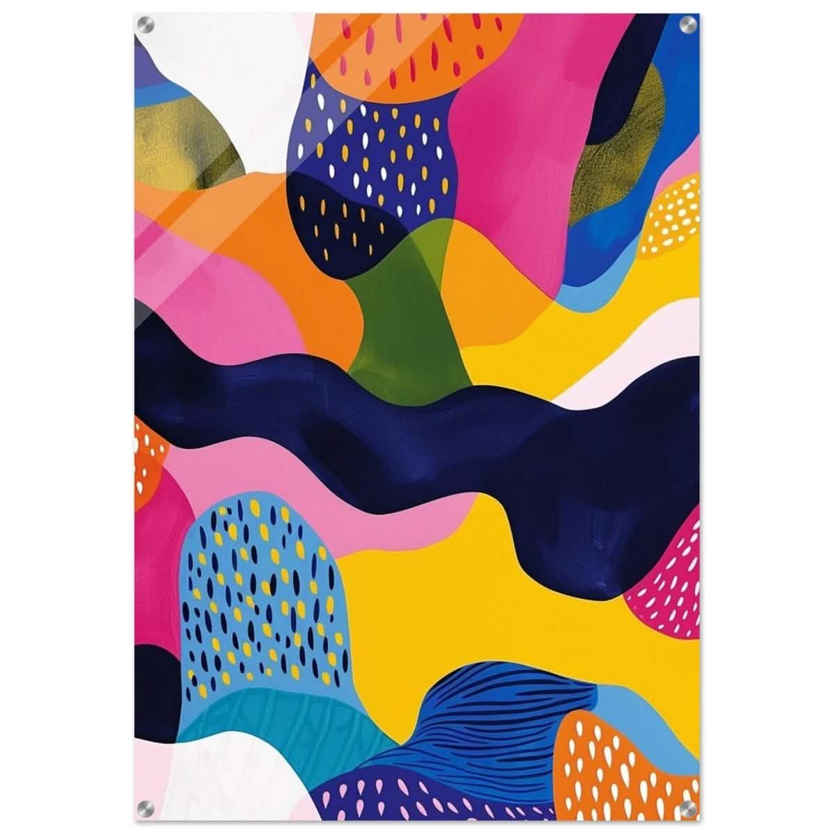 Da Vinci Abstract Wall art - Acrylic Print - 70x100 cm / 28x40″ -