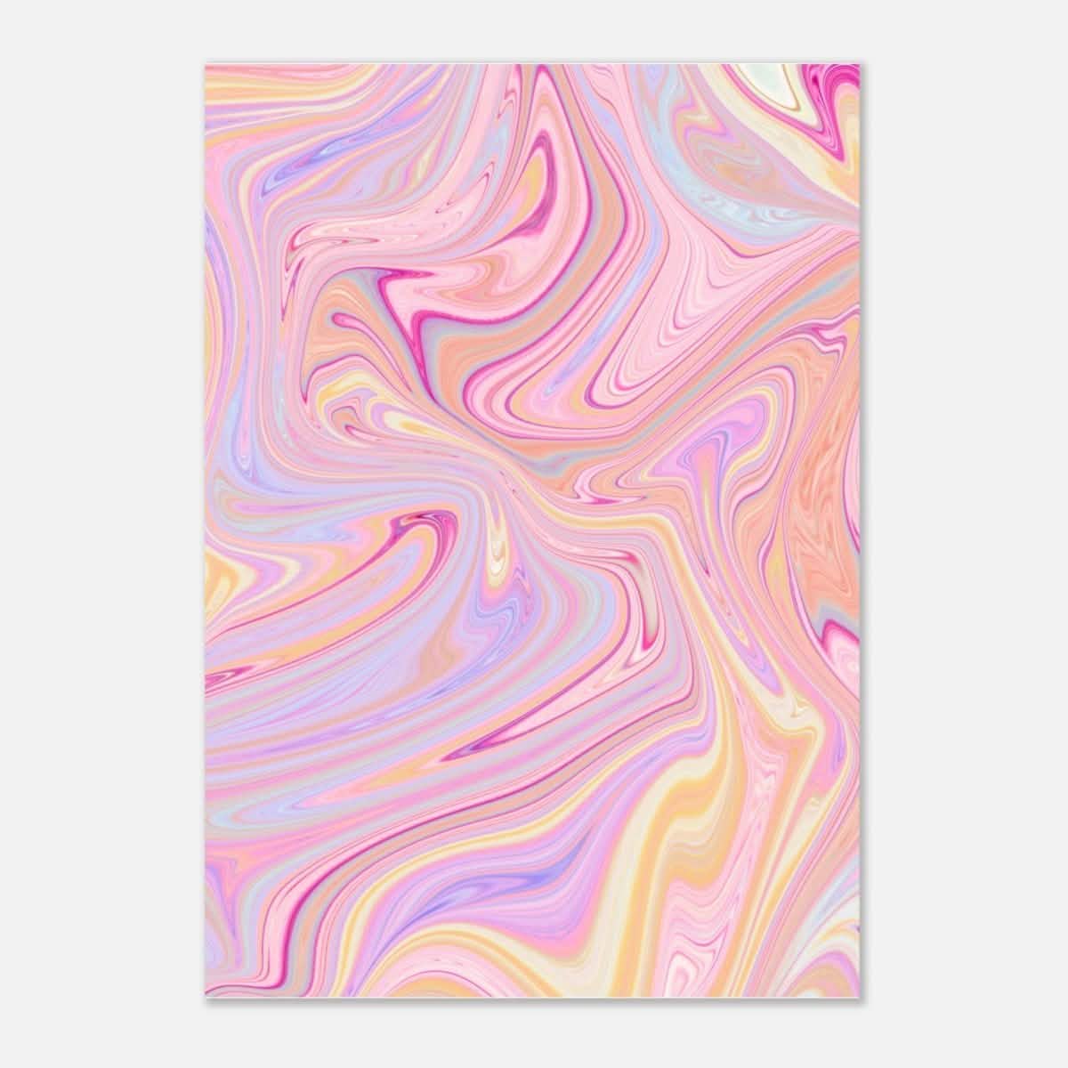 Da Vinci Abstract Wall Art - Aluminum Print - 70x100 cm / 28x40″ -