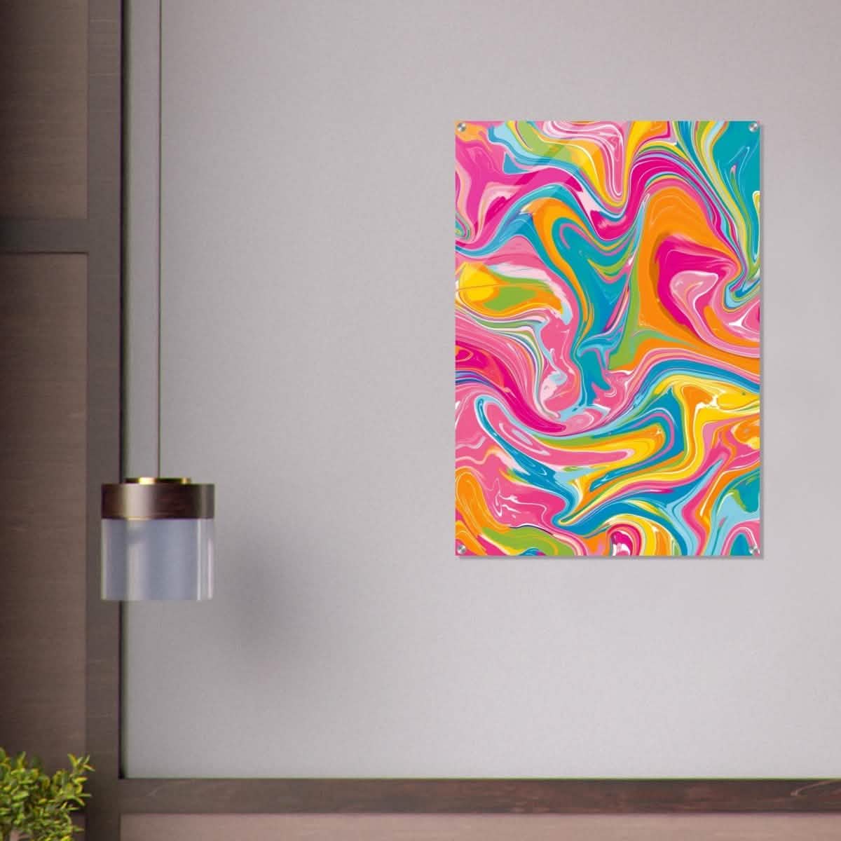 Da Vinci Abstract Wall art - Acrylic Print - 70x100 cm / 28x40″ -