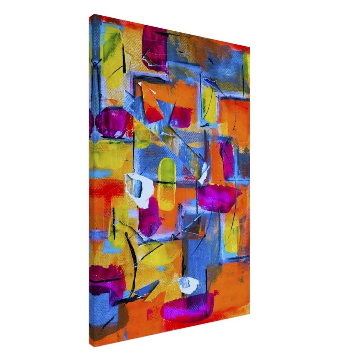 Da Vinci Abstract Wall Art - Canvas - 60x90 cm / 24x36″ - Slim