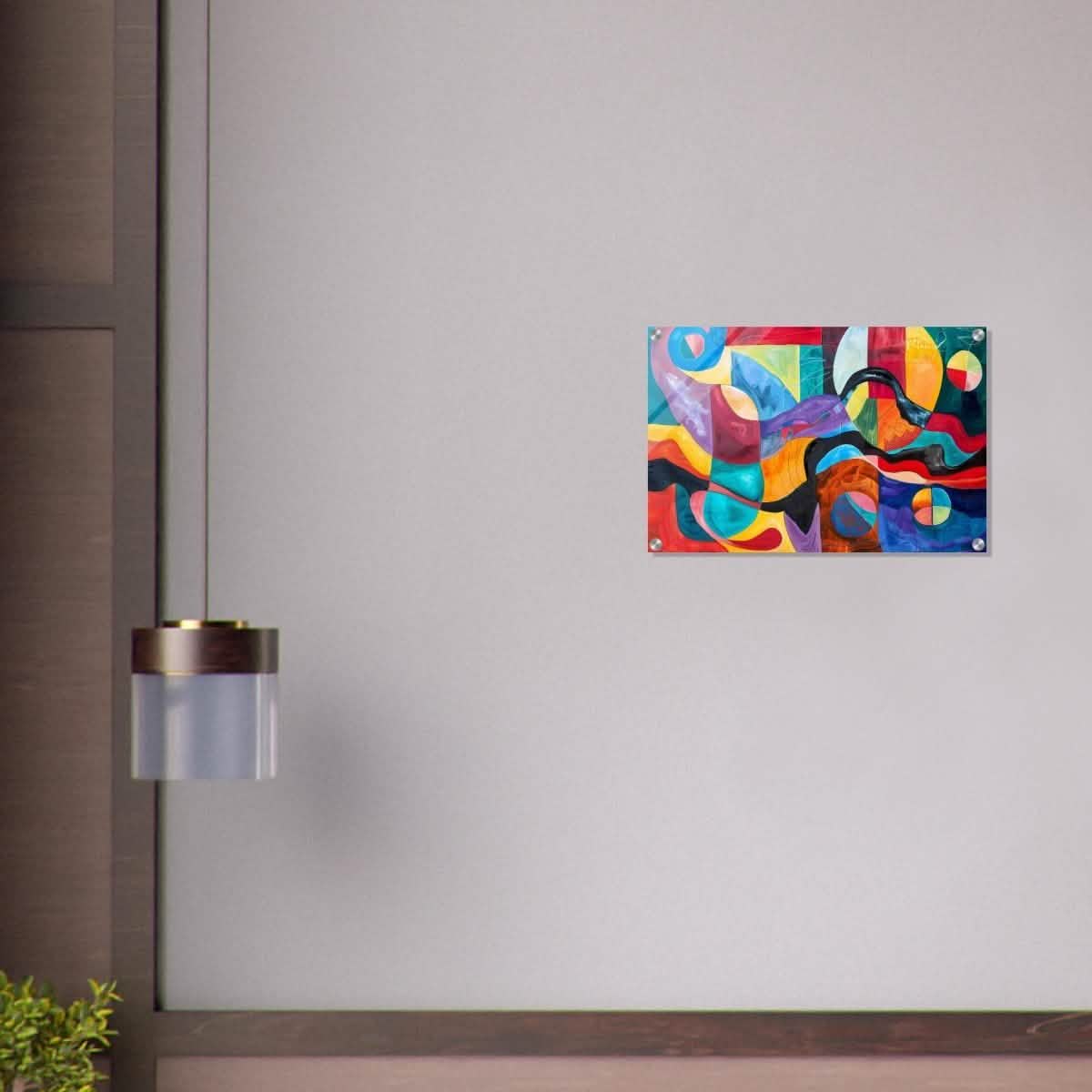 Da Vinci Abstract Wall Art - Acrylic Print - 40x60 cm / 16x24″ -