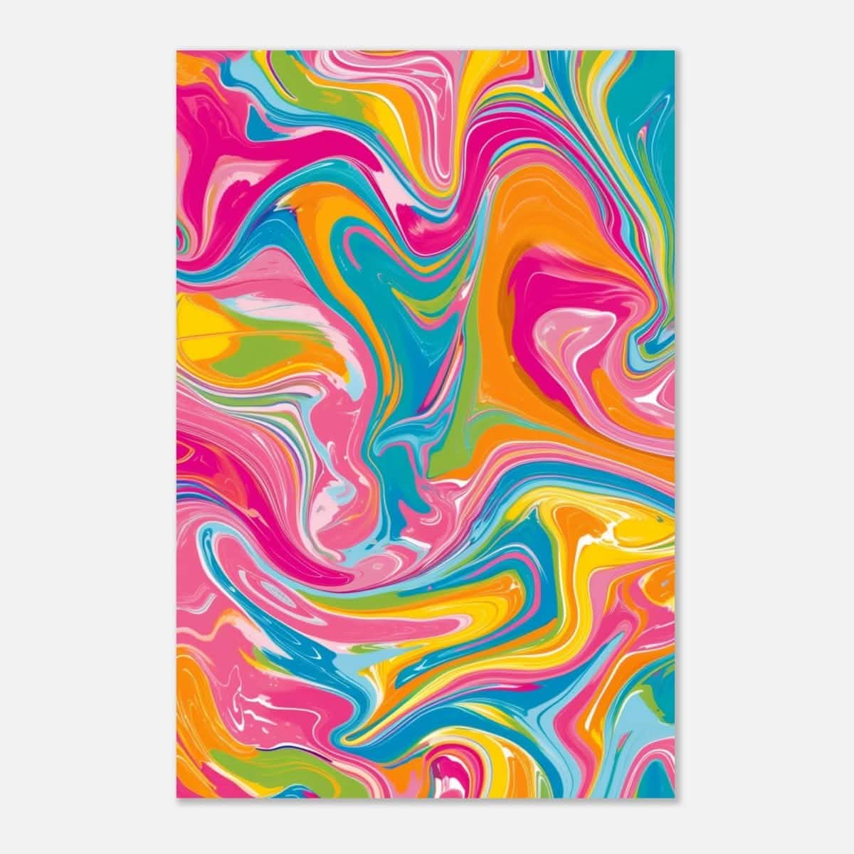 Da Vinci Abstract Wall art - Aluminum Print - 40x60 cm / 16x24″ -