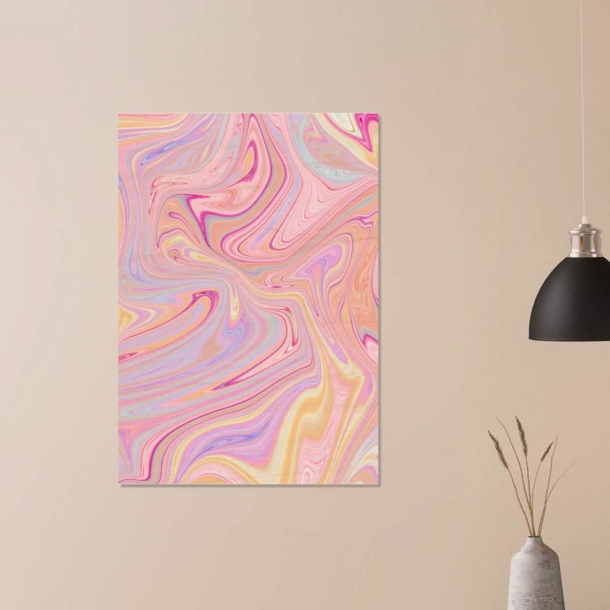 Da Vinci Abstract Wall Art - Wood Prints - 70x100 cm / 28x40″ - 10 mm