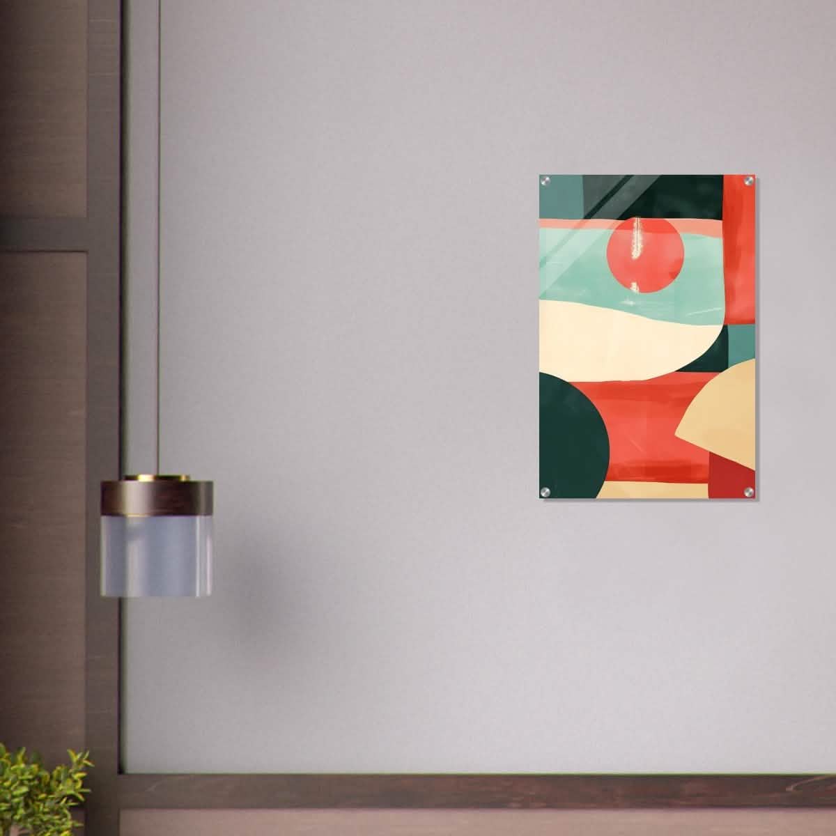 Da Vinci Abstract Wall art - Acrylic Print - 50x75 cm / 20x30″ -