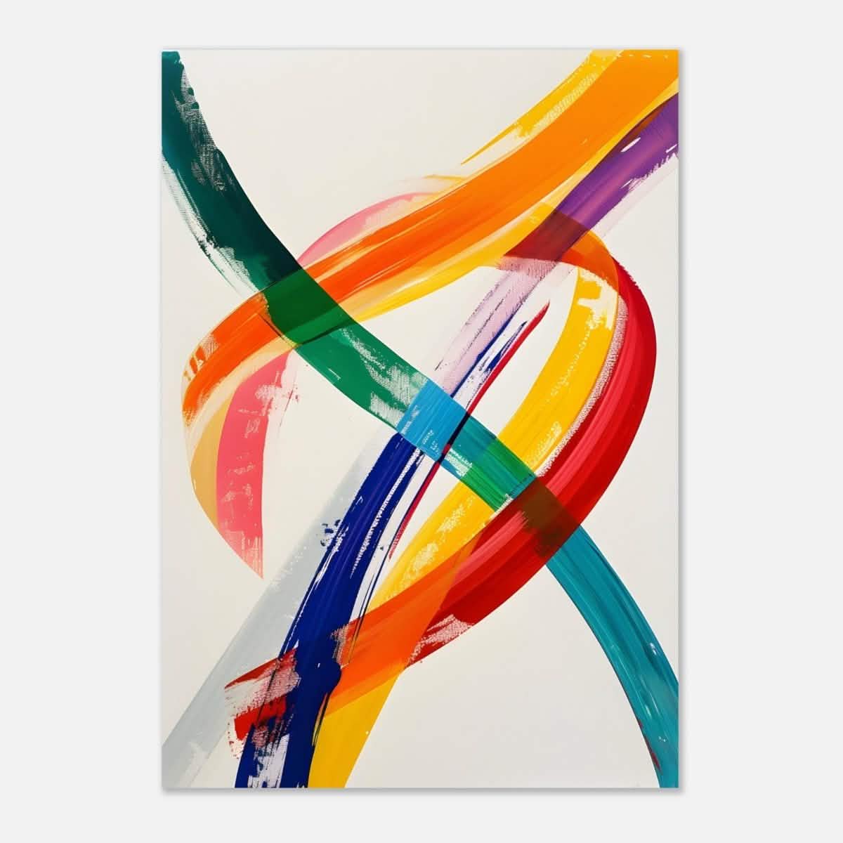 Da Vinci Abstract Wall art - Aluminum Print - 70x100 cm / 28x40″ -