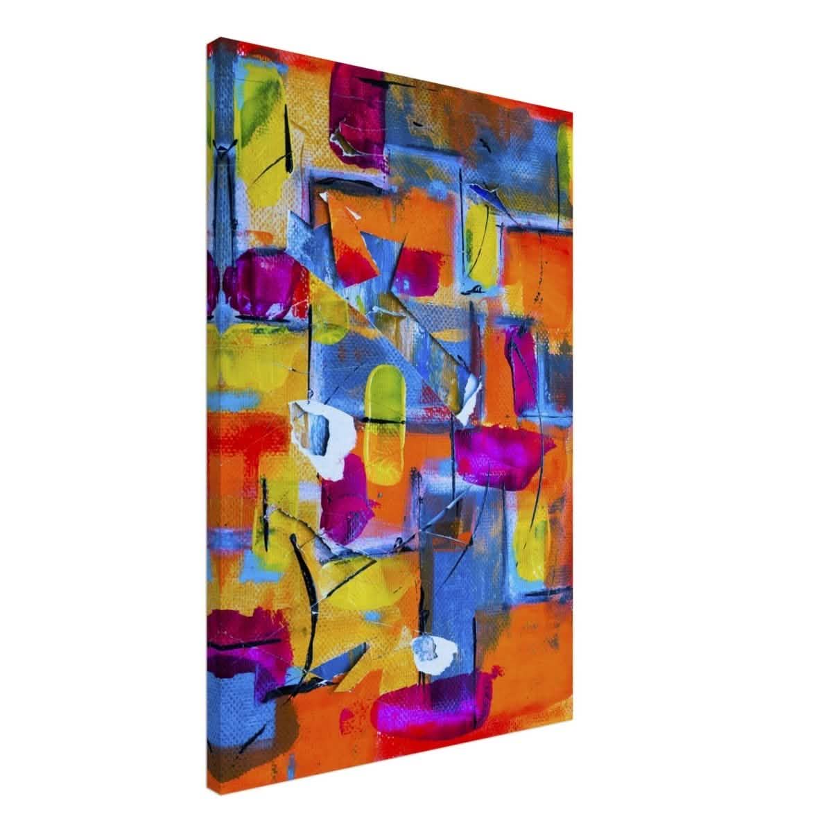 Da Vinci Abstract Wall Art - Canvas - 60x90 cm / 24x36″ - Thick