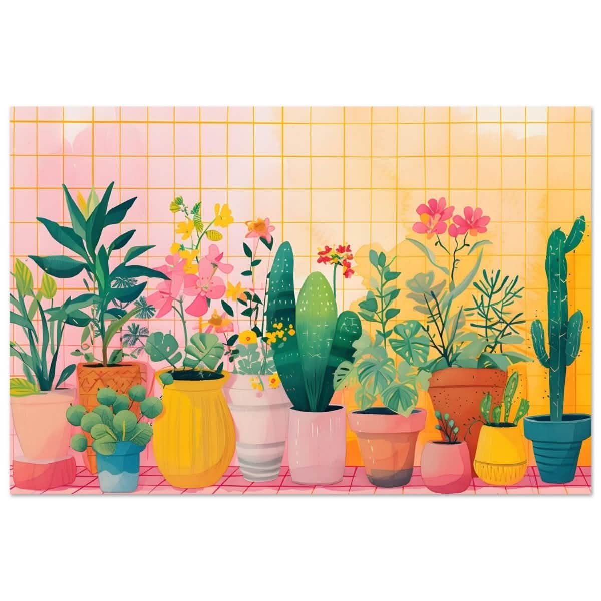 Da Vinci Abstract Wall Art - Aluminum Print - 60x90 cm / 24x36″ -