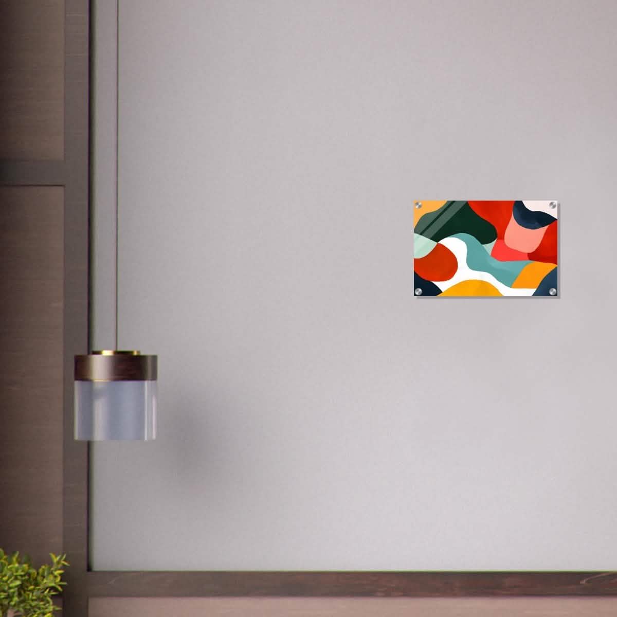 Da Vinci Abstract Wall Art - Acrylic Print - 30x45 cm / 12x18″ -